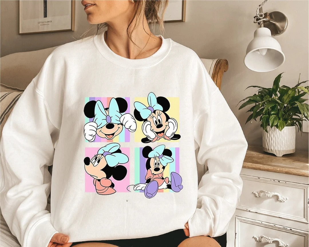 Minnie Mouse Sweatshirt, Cute Sweatshirt, Mouse Shirt Trip, Minnie Sweatshirt, Disney Mouse Graph... | Etsy (US)