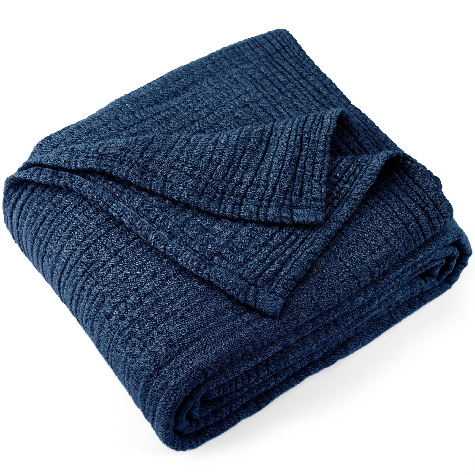 Carriediosa 100% Cotton Muslin Throw Blanket Gauze Blankets for Adults Soft Throws for Bed and Co... | Walmart (US)