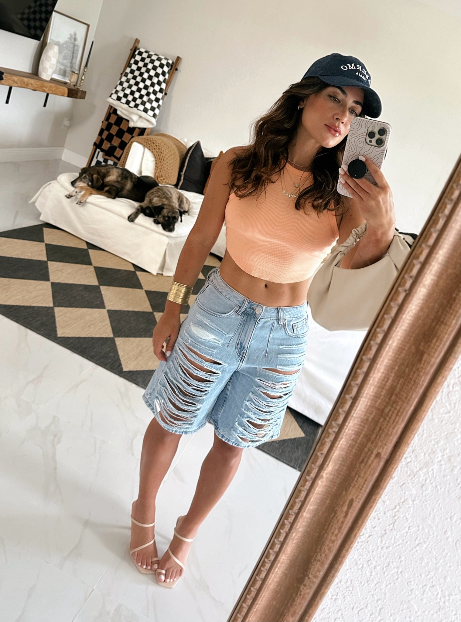 Tank is $5. Shorts are $30. Heels are $40 (and so comfy).

I’m wearing an XS in tank. 26 in shorts. Heels are TTS.

Bermuda shorts. Denim shorts. Petite. Target style. Amazon fashion. Amazon finds. Affordable outfits. Concert outfit.  

#LTKFindsUnder50 #LTKSeasonal #LTKSaleAlert