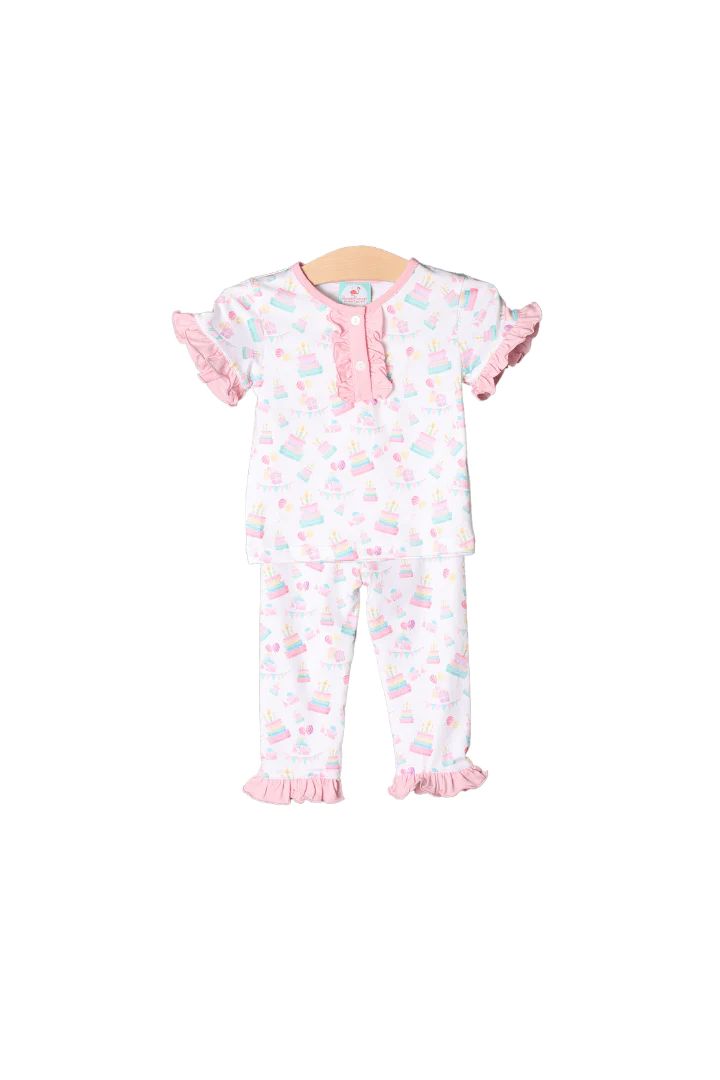 Happy Birthday Knit Pajamas | The Smocked Flamingo