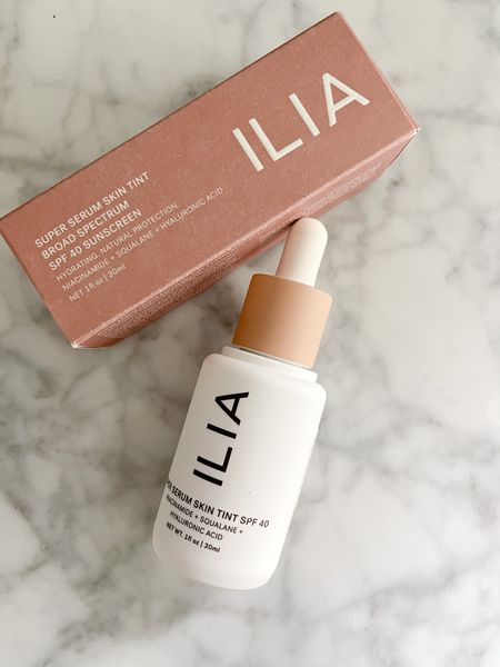 This Ilia skin tint foundation is clean beauty that has skincare ingredients plus SPF 40. Perfect for warm summer days. 

#LTKbeauty #LTKunder50