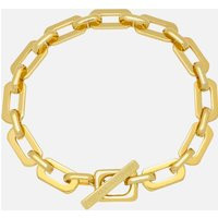 Estella Bartlett Square Link T-Bar Gold-Tone Bracelet | Mybag.com (Global) 