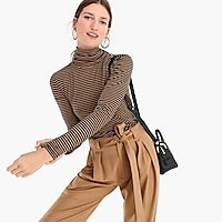 Tissue turtleneck T-shirt in stripes | J. Crew US