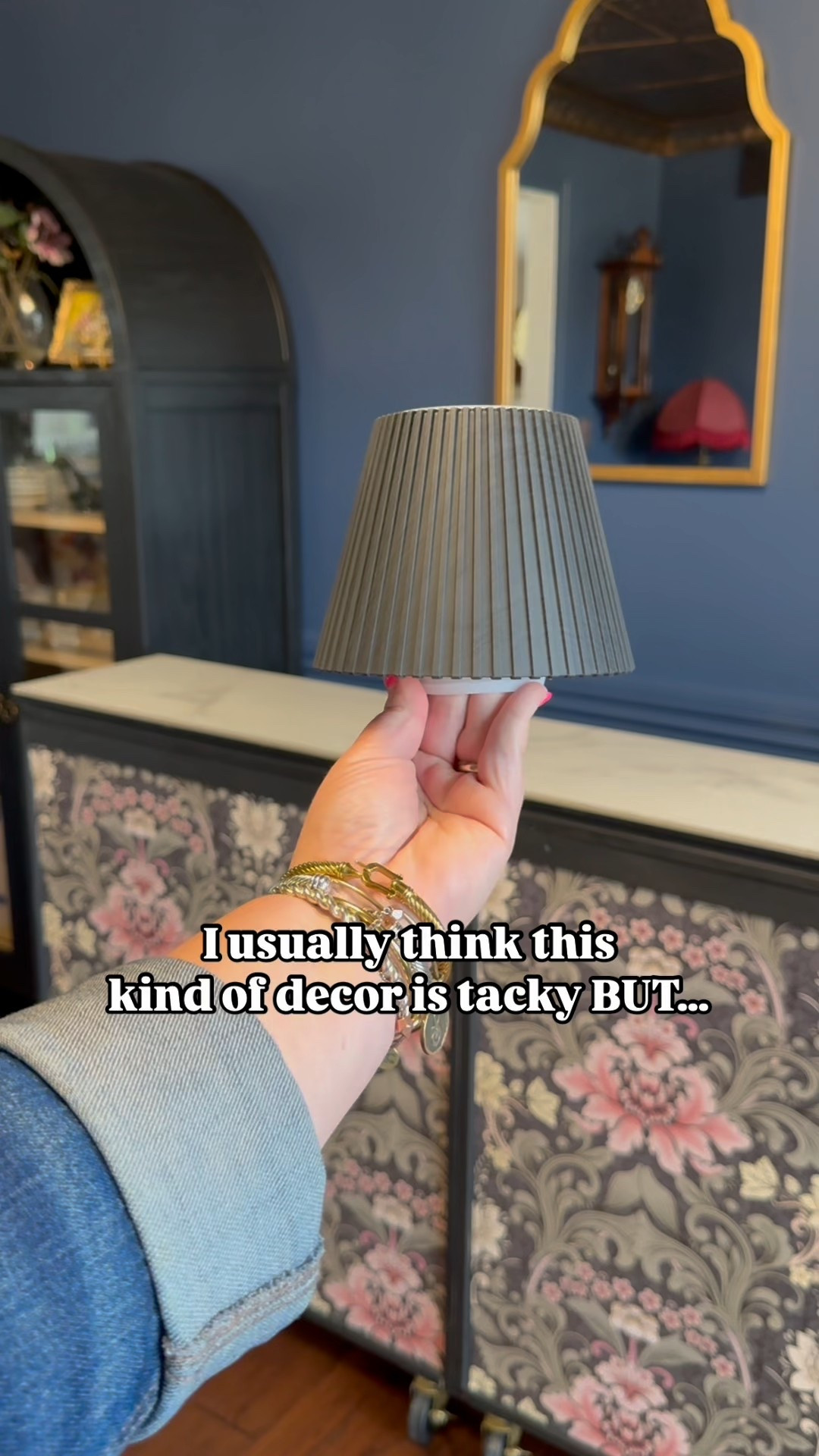 I’m usually very anti decorating with liquor bottles but this is actually kind of cool! We save the bottles used to celebrate special occasions or bought on trips so what a cool way to actually use them! This lamp shade is rechargeable & comes in tons of colors. The bottom side is ribbed rubber so it stays securely over the bottle top & can even go over a corked or lidded bottle!


#LTKHome #LTKFindsUnder50 #LTKStyleTip