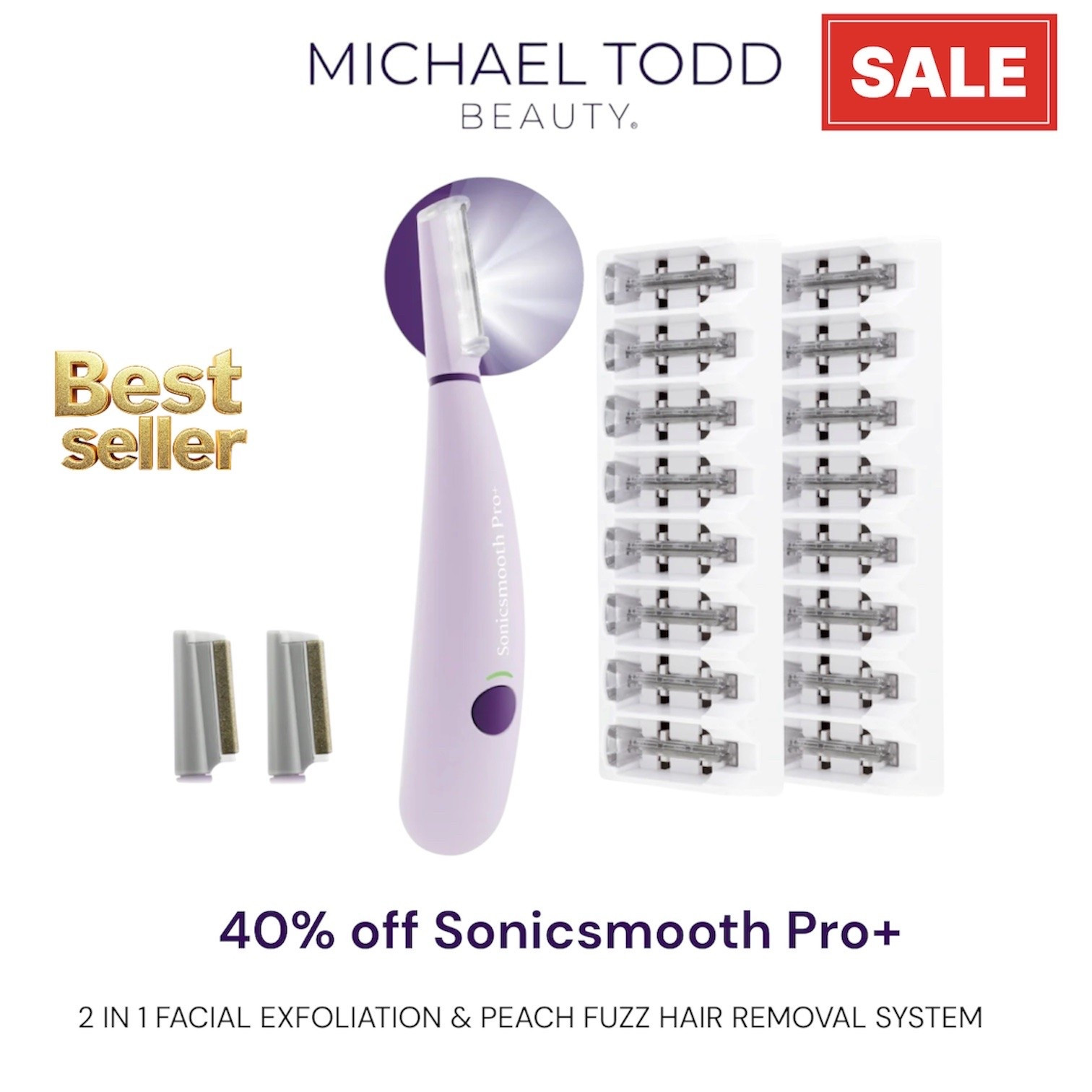 Michael Todd Beauty’s Sonicsmooth Pro+ is one of their best-selling products, and it’s currently on sale for 40% off. This 2-in-1 tool exfoliates and removes peach fuzz, leaving the skin smooth and glowing. I can’t wait to get my hands on it! 


#skincare

#LTKSeasonal #LTKSaleAlert #LTKselfcare