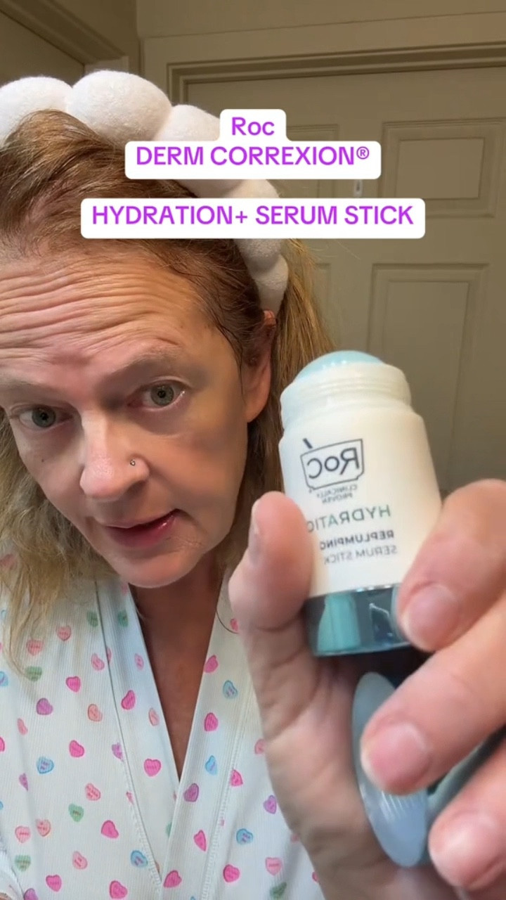 RoC’s line plumping serum stick developed with Dermatologists. Inspired by wrinkle fillers, this cooling serum stick combines concentrated hyaluronic acid, pro-collagen* and blue peptides to deeply hydrate in seconds for visibly younger-looking skin. #rocskincare

#LTKBeauty #LTKOver40