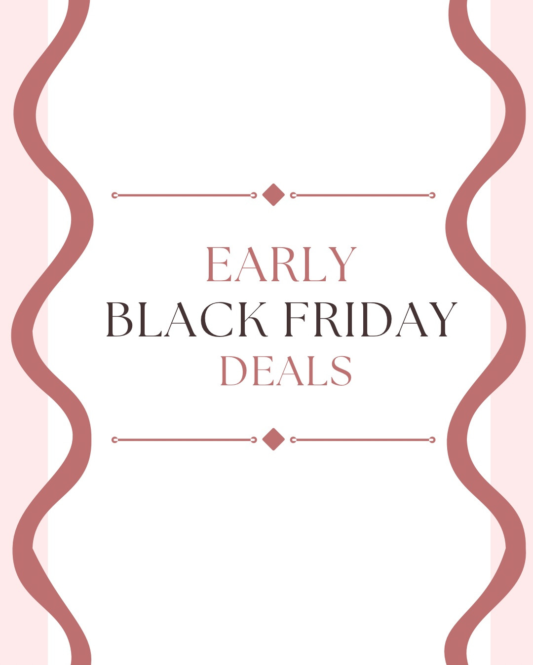 Early Black Friday deals for all things home decor!

Go to The Inside for affordable upholstered furniture with lots of fun fabric choices 

Go to Caitlin Wilson for grand millennial aesthetic full of pastels and feminine home decor. Great for nursery shopping

Go to Cura Home for affordable Burl wood pieces 



#LTKCyberWeek #LTKHome #LTKHoliday