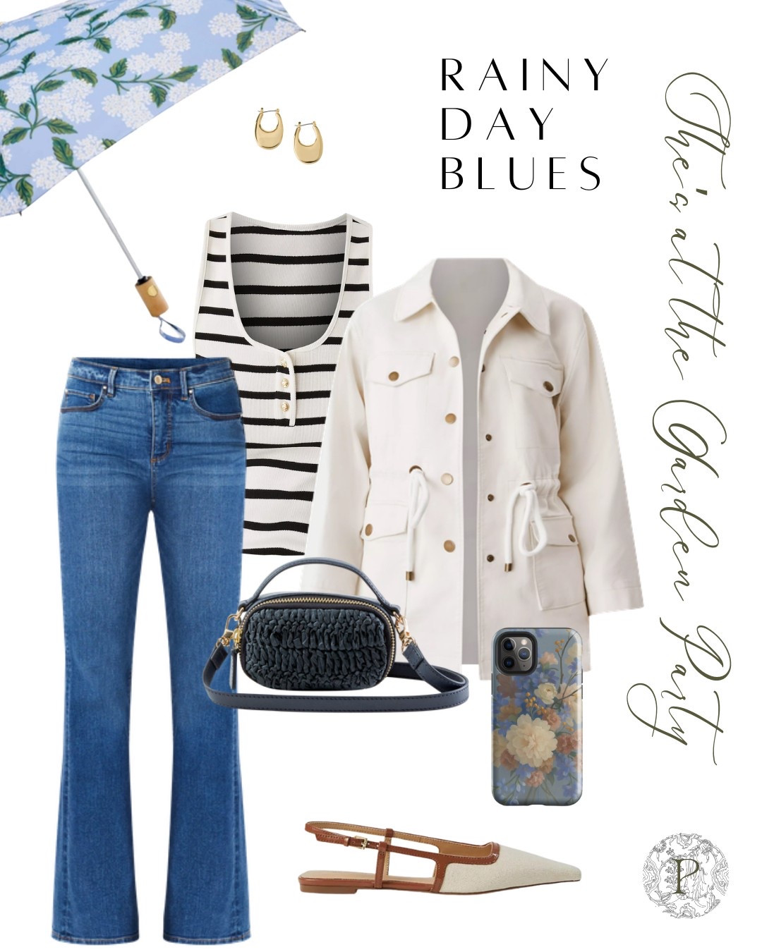 Because even a rainy day outfit deserves a little poetry.

In today’s How to Style Your Phone series, I’m pairing classic stripes, a crisp jacket, and easy denim with the ultimate finishing touch: the She’s at the Garden Party phone cover from @petalumecovers.
Subtle florals, a whisper of vintage charm, and just the right amount of beauty to brighten even the cloudiest day.

Three reasons I love this look:
	1.	The mix of timeless neutrals and soft florals feels effortlessly chic.
	2.	Layering a delicate case into your outfit instantly elevates your everyday essentials.
	3.	Petalume covers are not just beautiful — they’re durable, lightweight, and thoughtfully designed to move with you through every season.

Complete your look with the She’s at the Garden Party cover — available now at petalumecovers.com.
Because your phone deserves to dress up, too.


#LTKSeasonal #LTKOver40 #LTKStyleTip
