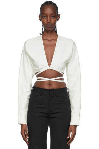 White Cotton T-Shirt | SSENSE