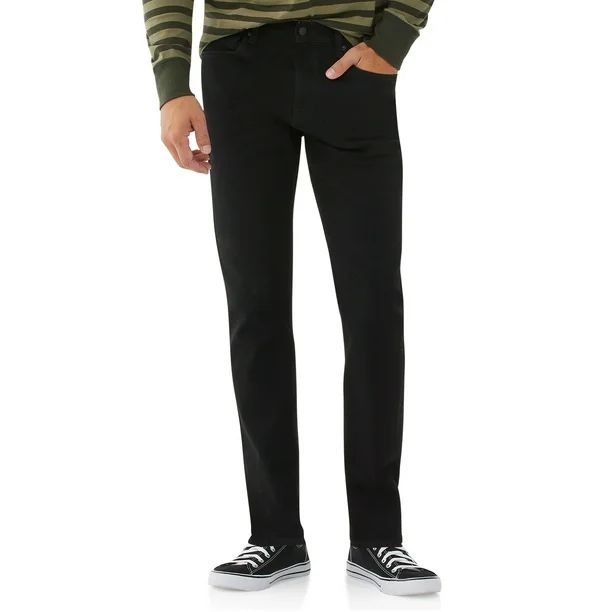 Free Assembly Men's Selvedge Slim Fit Jeans | Walmart (US)