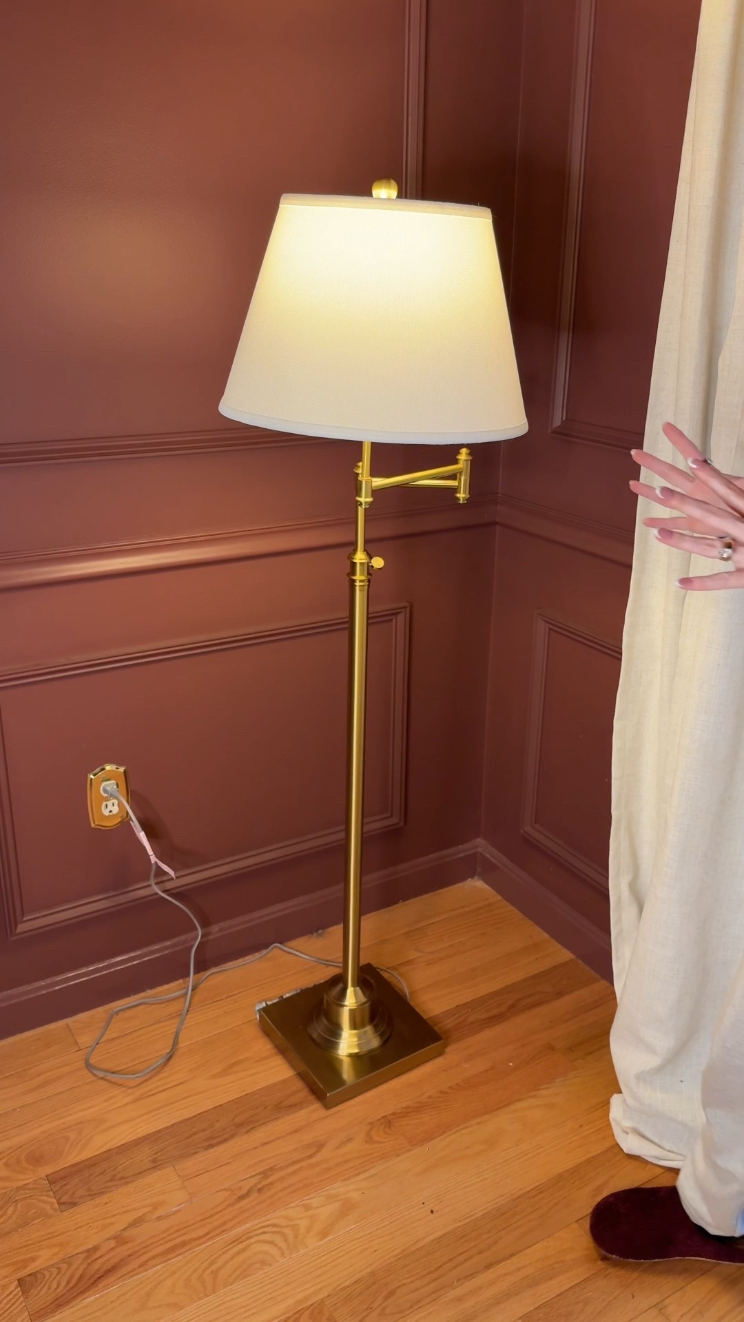 My new adjustable floor lamp 

#LTKHome