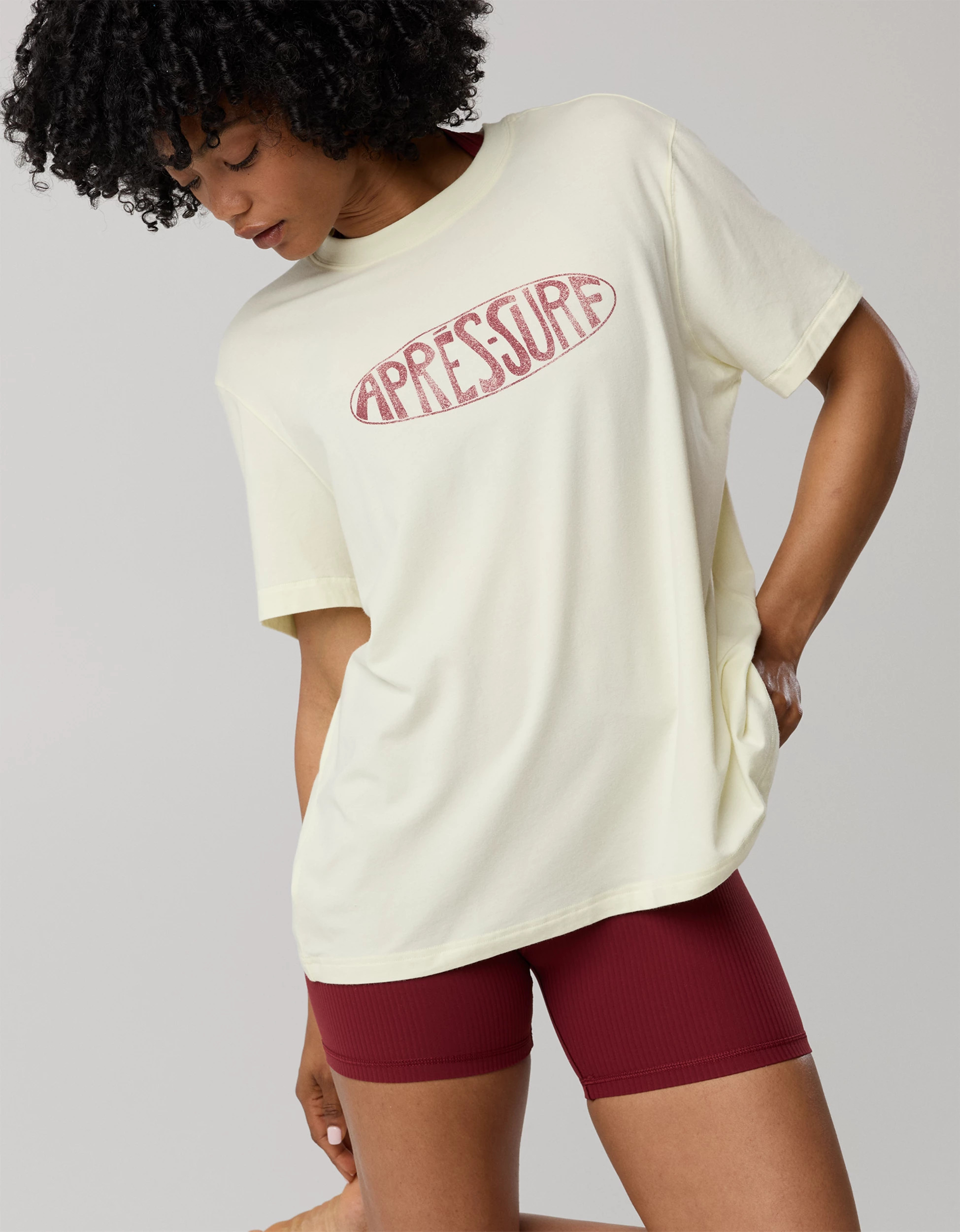 OFFLINE By Aerie Let's Stretch Oversized T-Shirt | Aerie