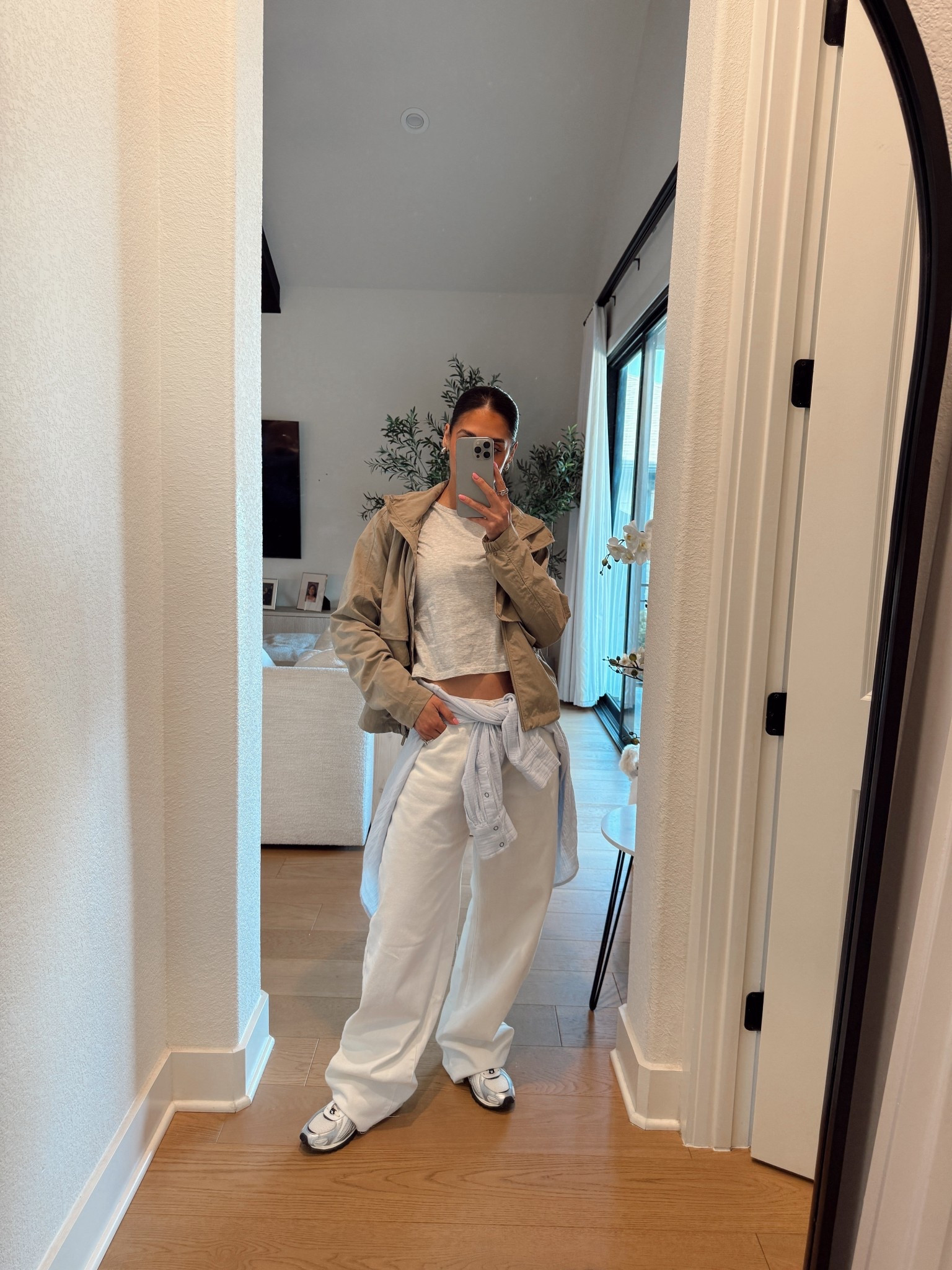 Easy outfit, elevated basics. Xs T shirt, 2 jeans, 6 windbreaker, sneakers #barreljeans #lowwaistjeans #windbreaker 

#LTKdayinmylife #LTKootd #LTKgrwm