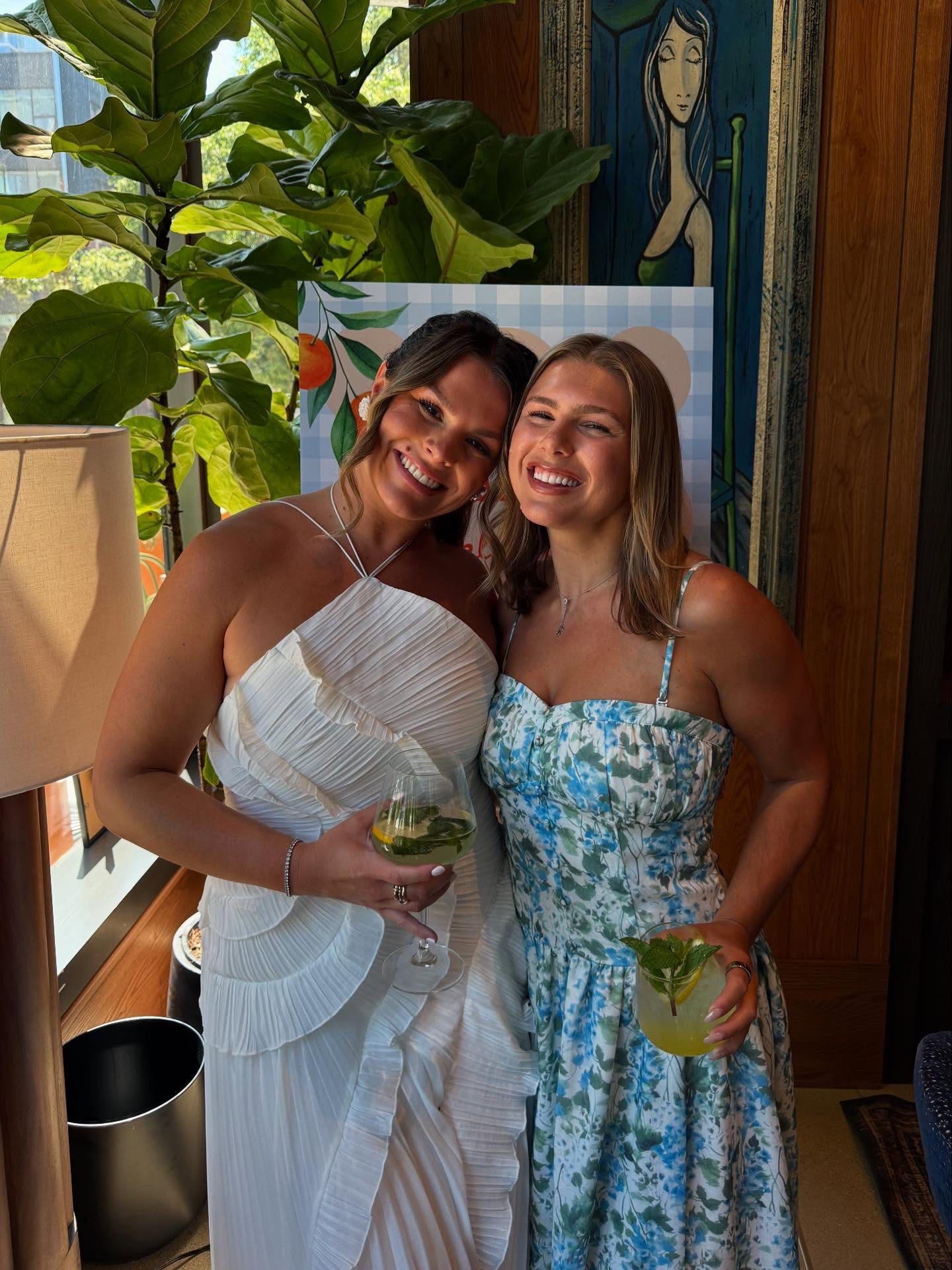 Summertime chi & besties bridal shower 🩵🧡