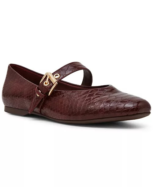 Women's Mulaney Buckle Mary Jane Flats | Macy's