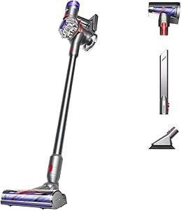 Dyson V8 Plus Cordless Vacuum, Silver/Nickel | Amazon (US)