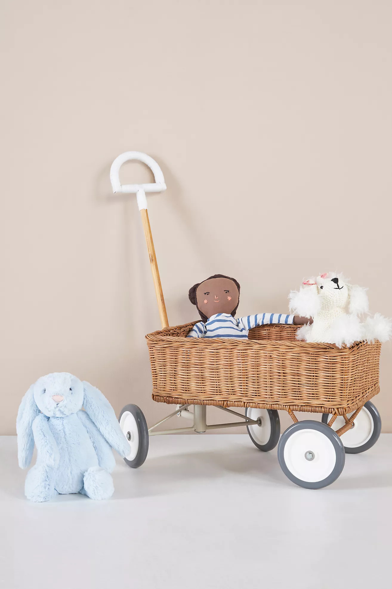 Olli Ella Wicker Wagon | Anthropologie (US)