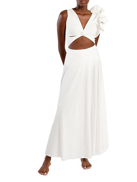 Blanca Ruffle Maxi Dress | Saks Fifth Avenue