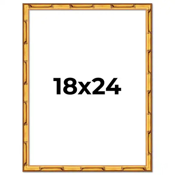 18x24 Frame Gold Real Wood Picture Frame - Bed Bath & Beyond - 38033651 | Bed Bath & Beyond