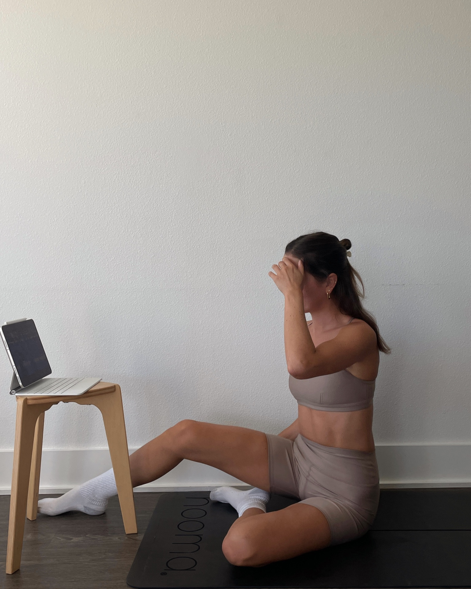 another go-to set I have in multiple colors but currently obsessed with this taupe. wearing xs bottoms small top. these are the 5in shorts, also have 3in but they are SHORTS 

#LTKfit #LTKunder100