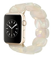 Heesch Tortoise Stretchy Watch Band Compatible with Apple Watch Resin Cute Watch Strap Wristband ... | Amazon (US)