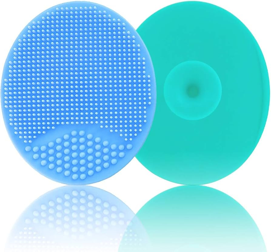 Baby Bath Brush, Baby Cradle Cap Brush, Silicone Massage Brush, Silicone Scrubbers Exfoliator Bru... | Amazon (US)