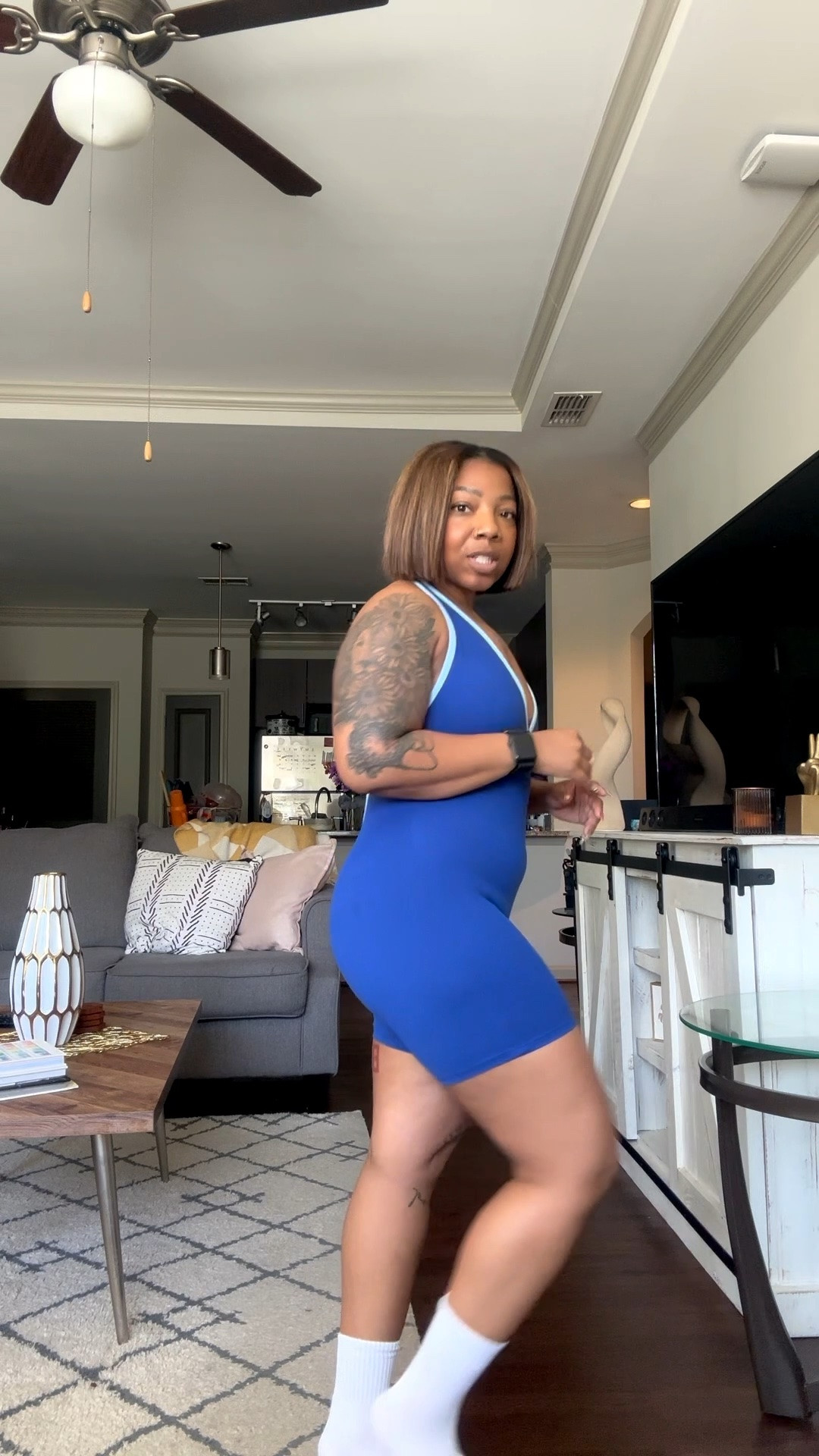 Wait I kinda love me in blue!

#LTKfitnessgoals #LTKdayinmylife #LTKootd
