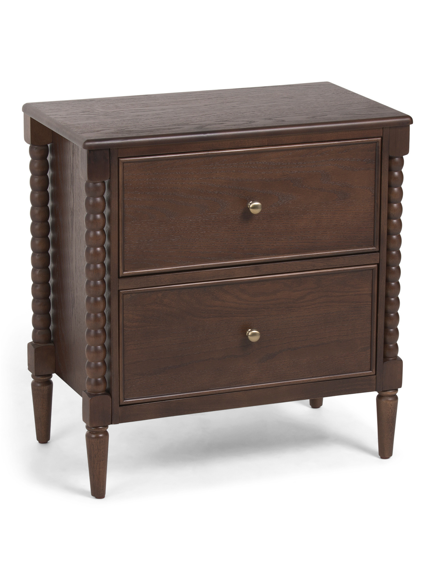 24x14x25 2 Drawer Spindle End Table | TJ Maxx