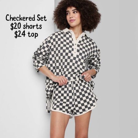 Trending checkered outfit. Women’s target find  

#LTKstyletip #LTKunder50 #LTKtravel