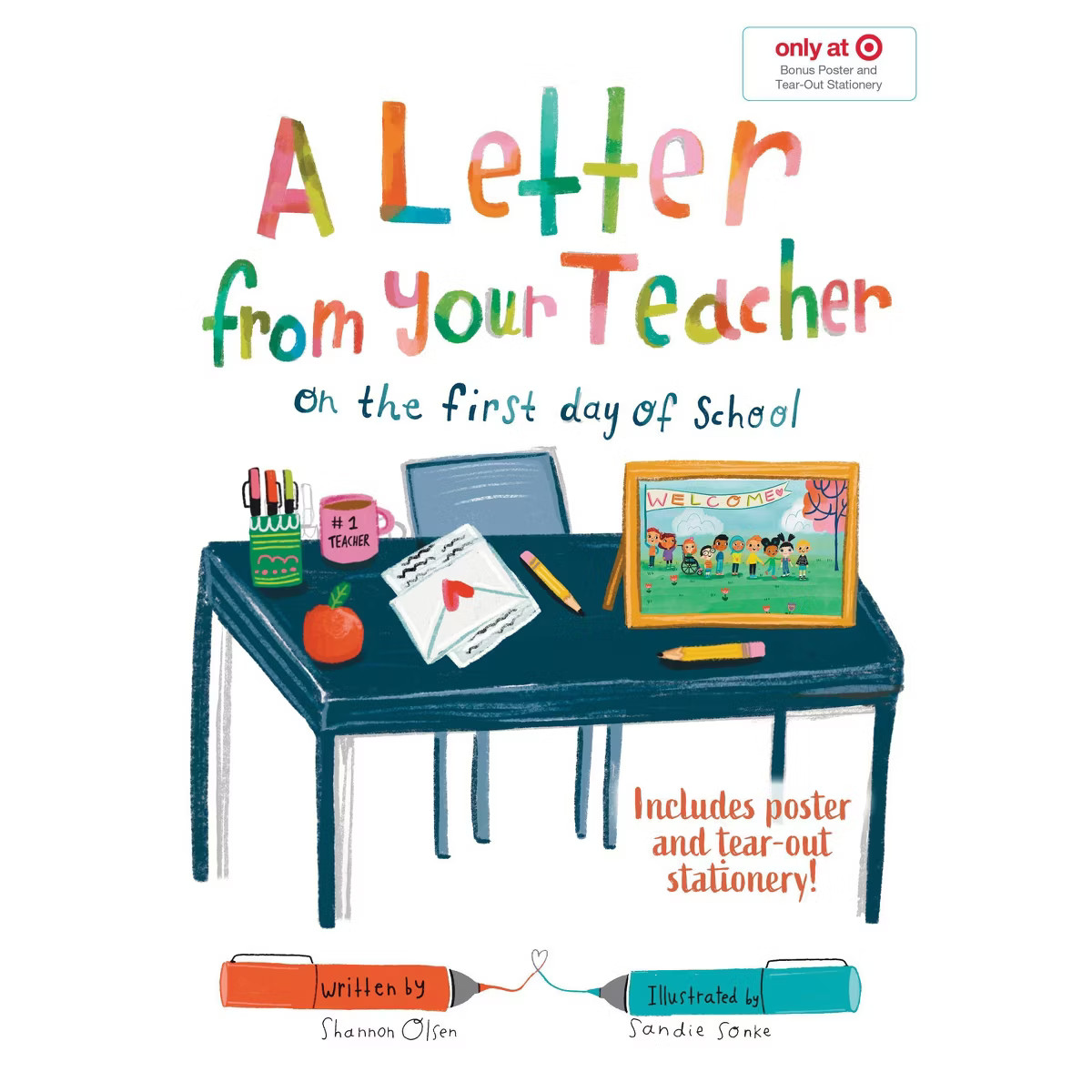 Letter From Your Teacher on the First Day of School - Target Exclusive Edition by Shannon Olsen (... | Target