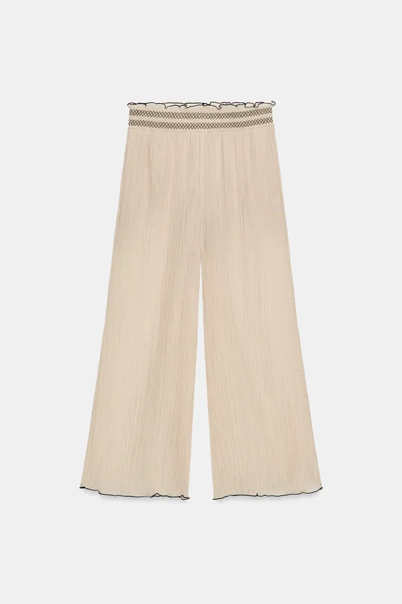 CULOTTES WITH CONTRAST SEAMS | Zara US