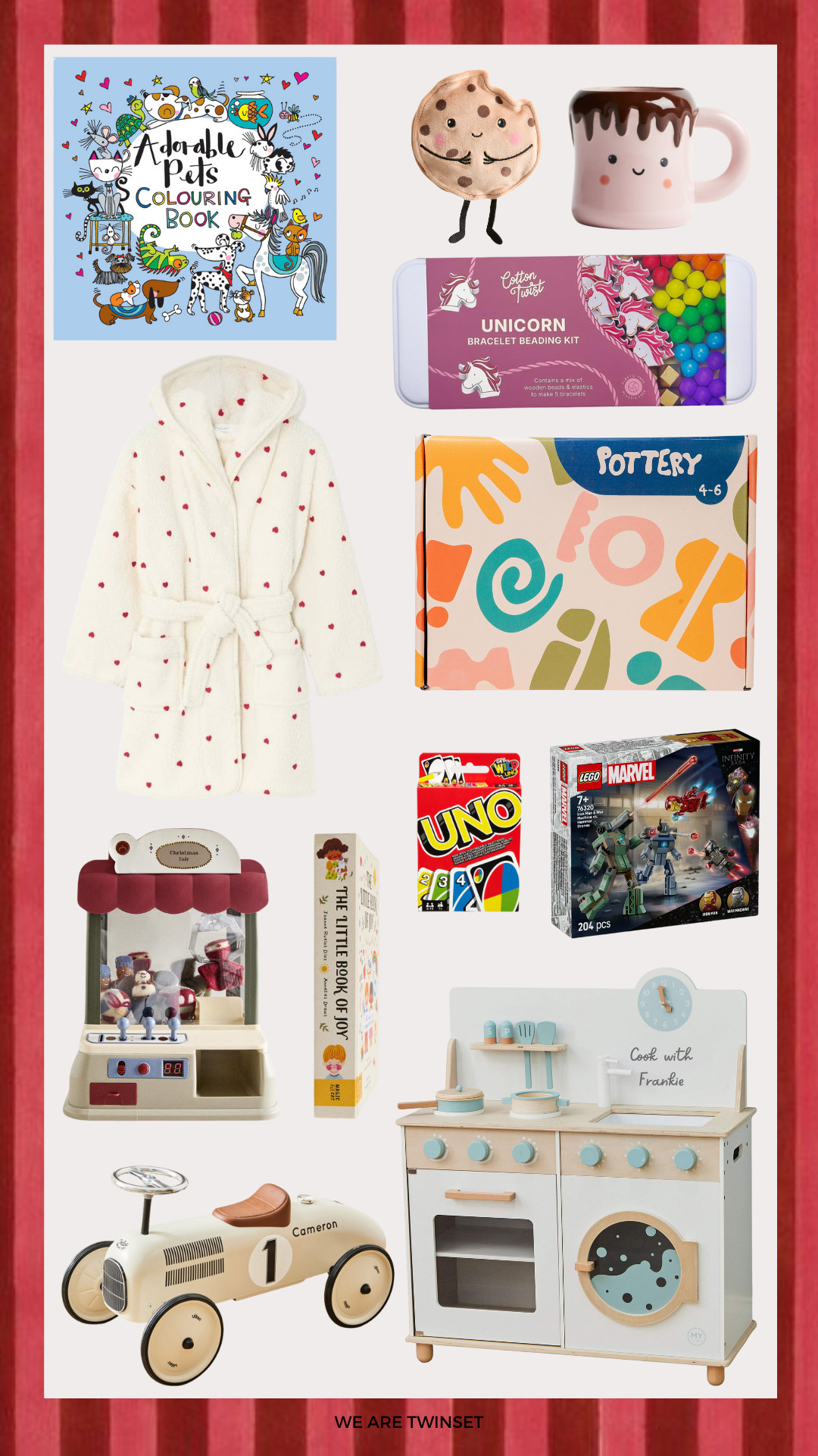 The Gifting Edit: For the Kids

Gifting season
Christmas shopping
Kids Gifts 

 #LTKuk #LTKgiftguide #LTKkids