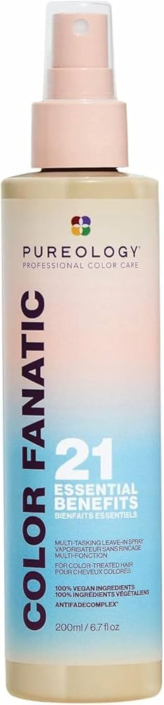 Pureology Color Fanatic Leave-in Conditioner | Hair Treatment and Detangler Spray | Smooths Frizz... | Amazon (US)