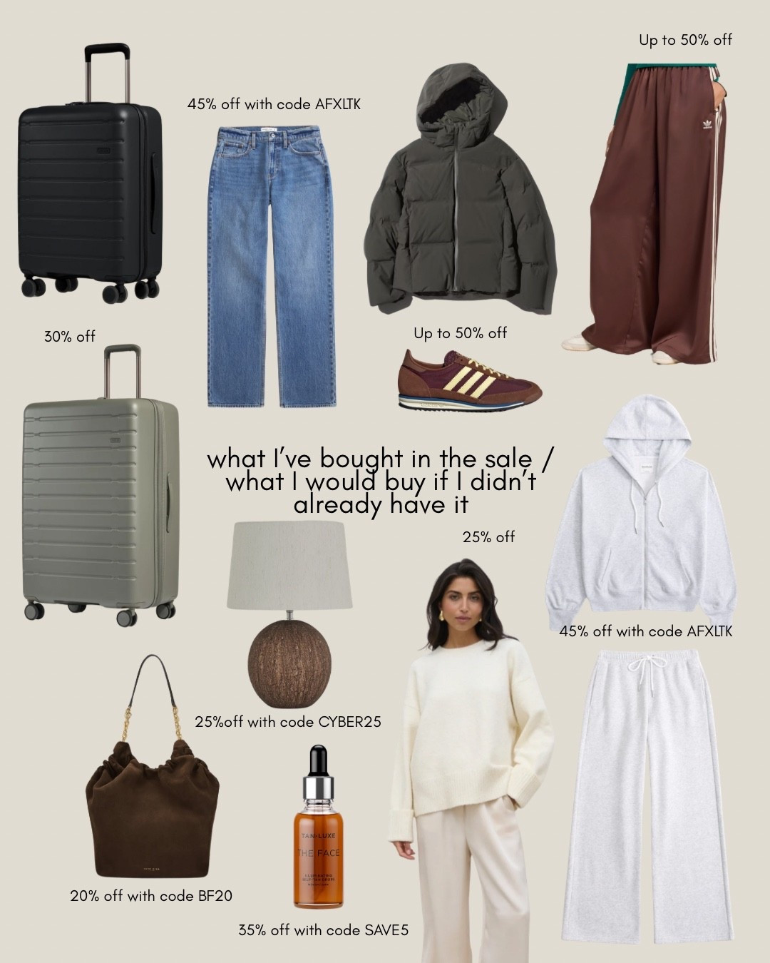 things I have bought in the sale / things I would buy again if I didn’t already have 🤍🤍

#LTKsale #LTKCyberWeek #LTKuk