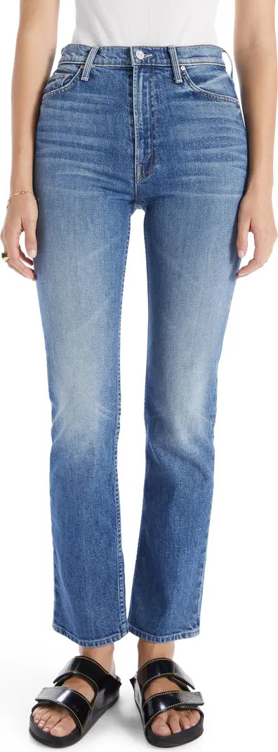 MOTHER Rider Skimp High Waist Straight Leg Jeans | Nordstrom | Nordstrom Canada