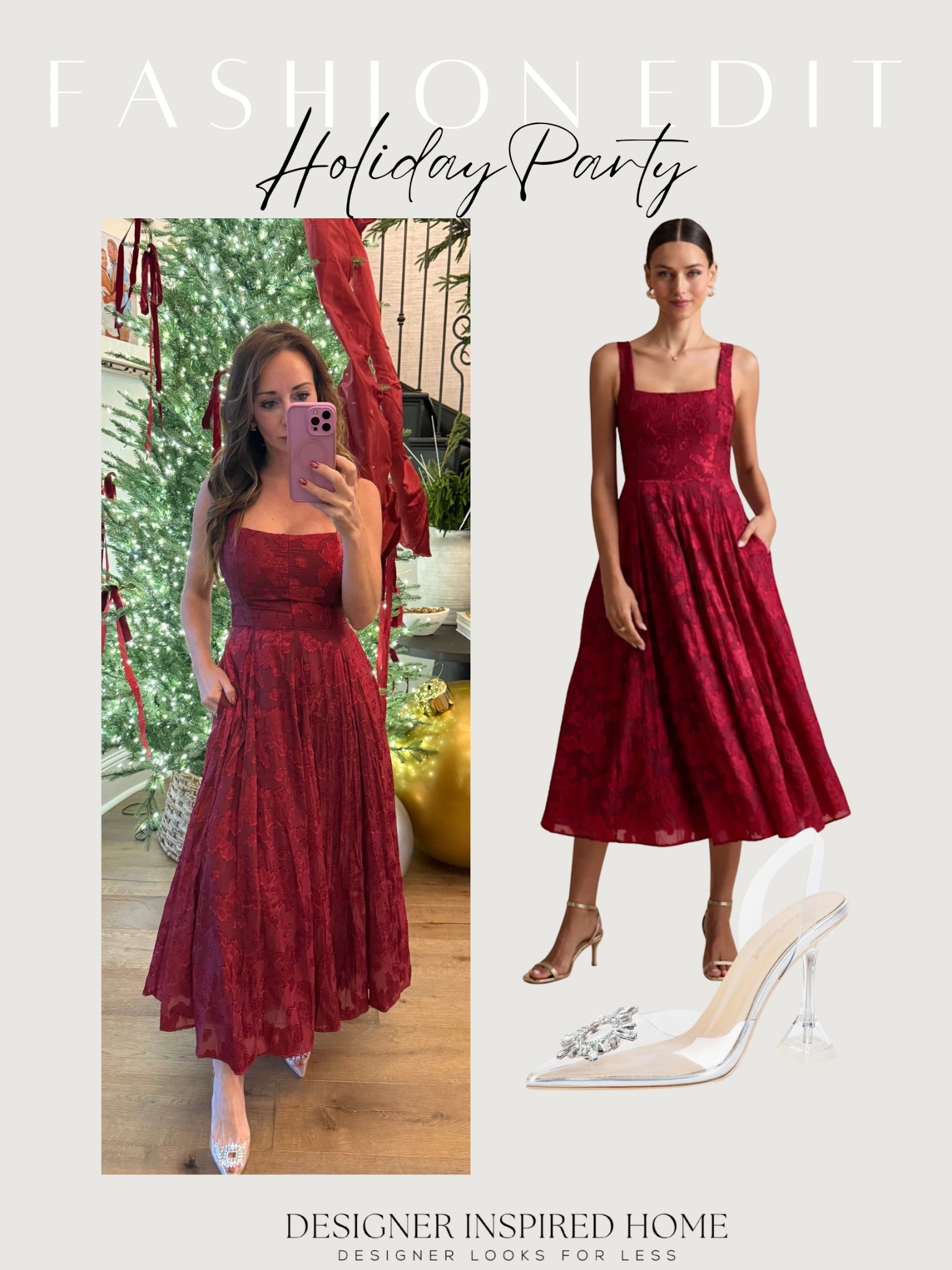 Holiday party outfit inspo. This dress is currently on sale…use code FRIDAY

#LTKHoliday #LTKSaleAlert #LTKOver40