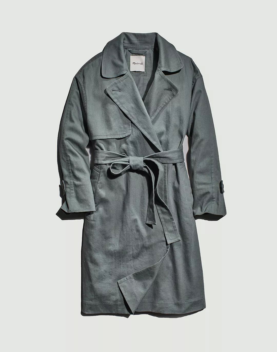 Textural Trench Coat | Madewell
