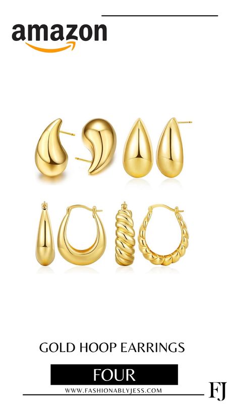 One of 2023s top sellers!  Who doesn’t love a gold earring! 

#LTKstyletip #LTKover40 #LTKfindsunder50