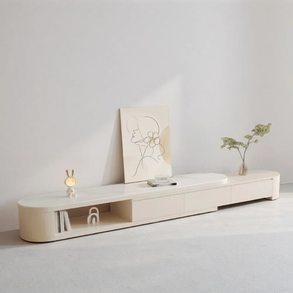 Not dramatic but these TV stands changed my whole living room vibe 😭✨ Minimal, clean, and super chic without being boring. They’re perfect if you want that expensive look but still keep things simple and cozy. Wayfair really did their thing with these finds 🤍
#LivingRoomDecor #MinimalStyle #TVConsoleFinds #HomeUpgrade #LTKStyle 

 #LTKSeasonal #LTKHome #LTKSaleAlert