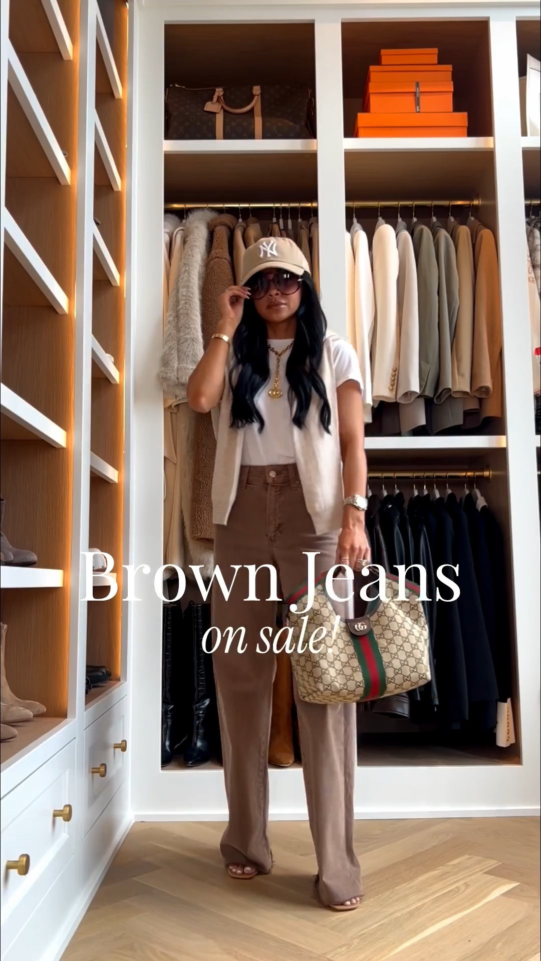 Casual weekend outfit 
Paige Anessa Brown Jeans wearing a 23
Mother Jean white tee wearing an XS
Gucci pendant necklace 
Gucci Giglio bag in small size 
Casual outfit ideas / best jeans / jean outfit ideas

#LTKSaleAlert #LTKOver40 #LTKmomlife