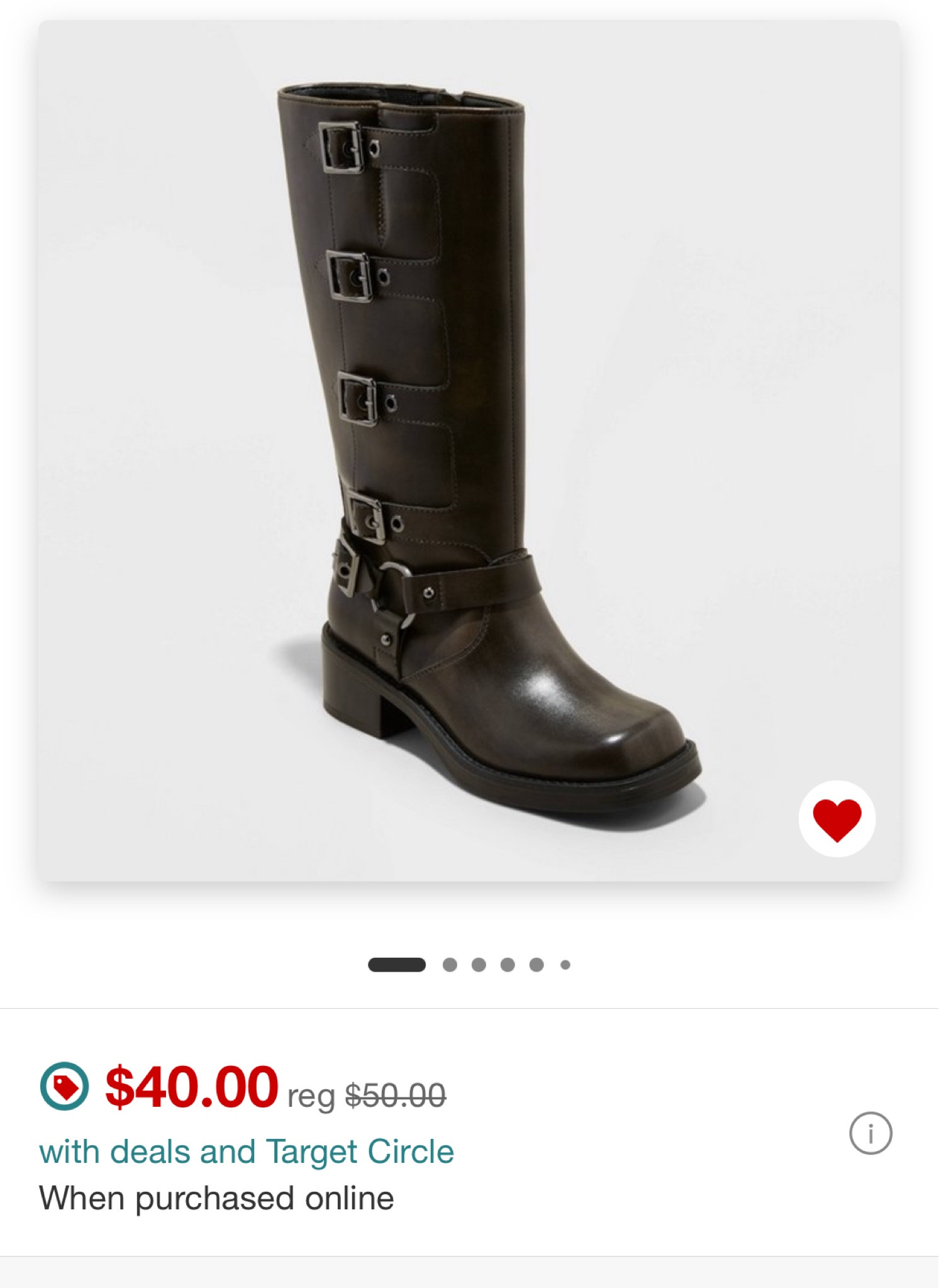 Target is having 20% off select women’s footwear 
Linked a bunch of boots on sale 

#LTKFallSale #LTKShoeCrush #LTKSaleAlert