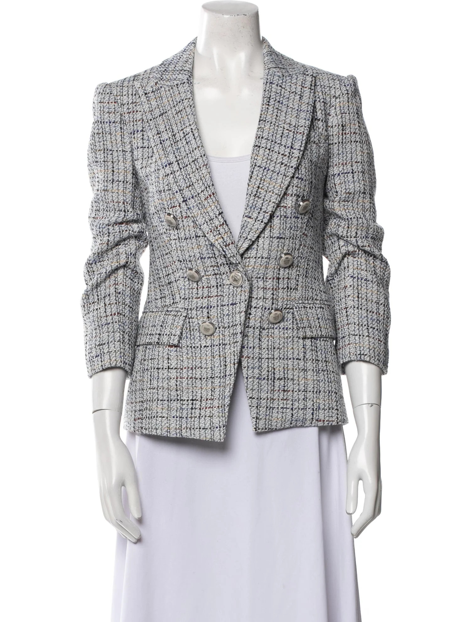 Tweed Pattern Blazer w/ Tags | The RealReal