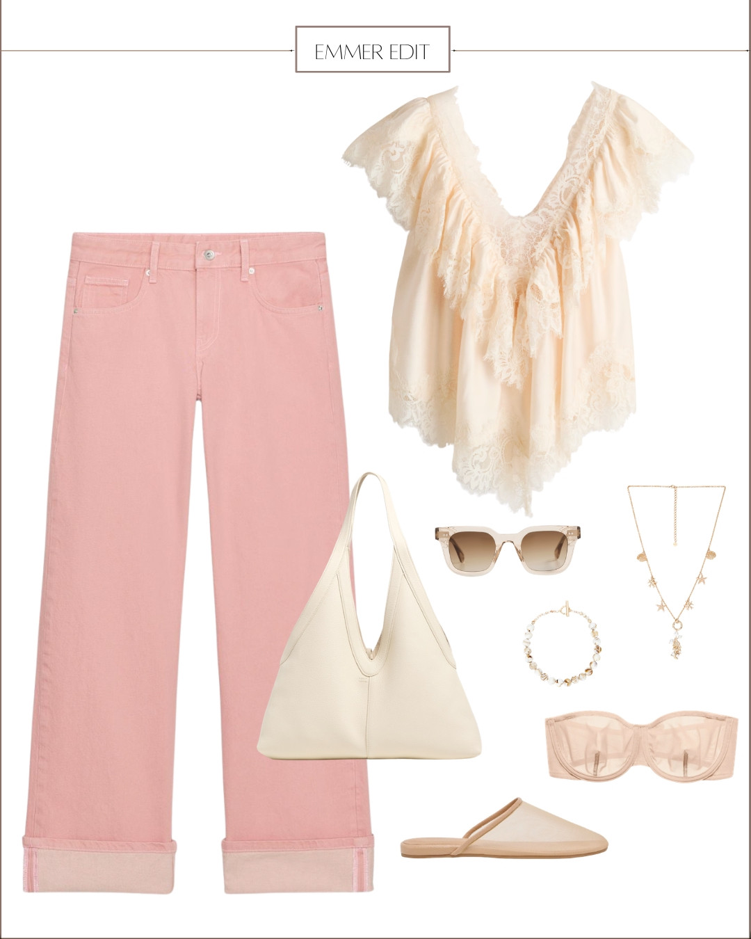 Loving these pink jeans for spring 

#LTKSpringSale #LTKgrwm #LTKootd