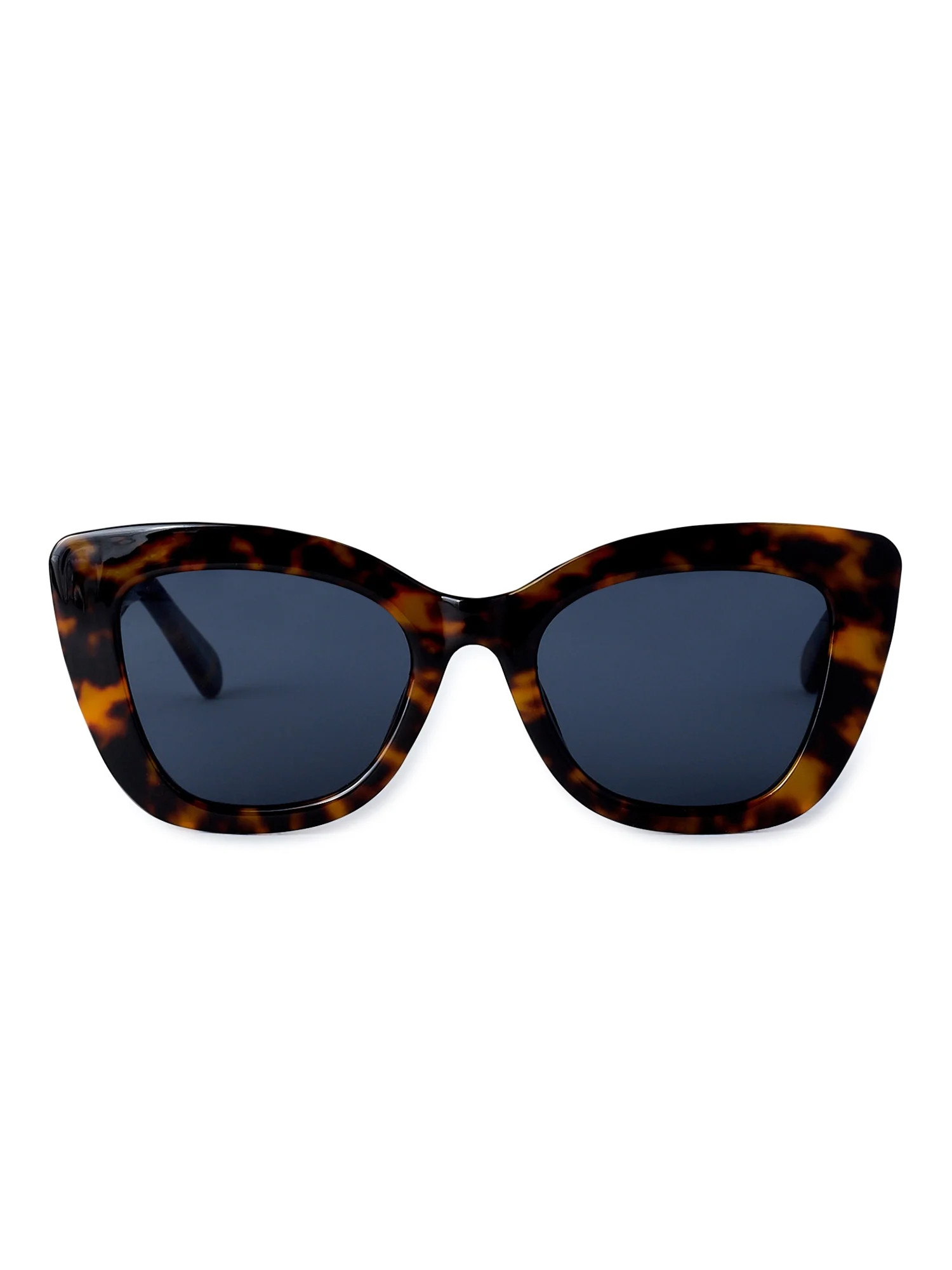 Scoop Ladies Cat Eye Faux Tortoise Sunglasses - Walmart.com | Walmart (US)