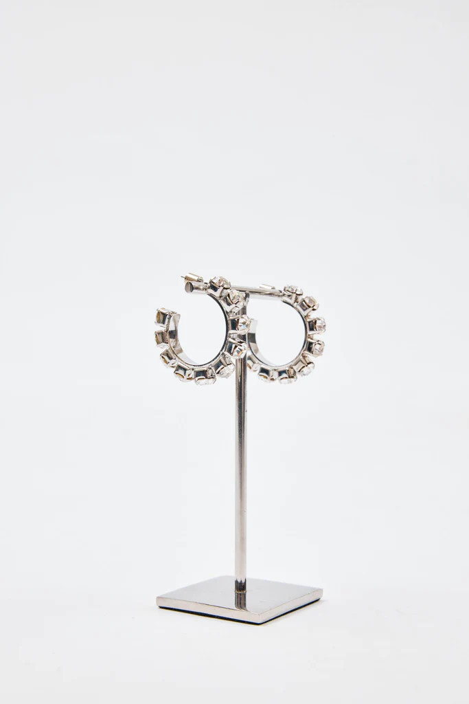 Small Classic Round Silver Hoops 1 | Desordre (AU)