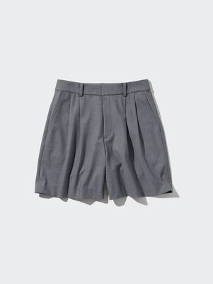 WOMEN'S PLEATED SHORTS | UNIQLO AU | Uniqlo Australia