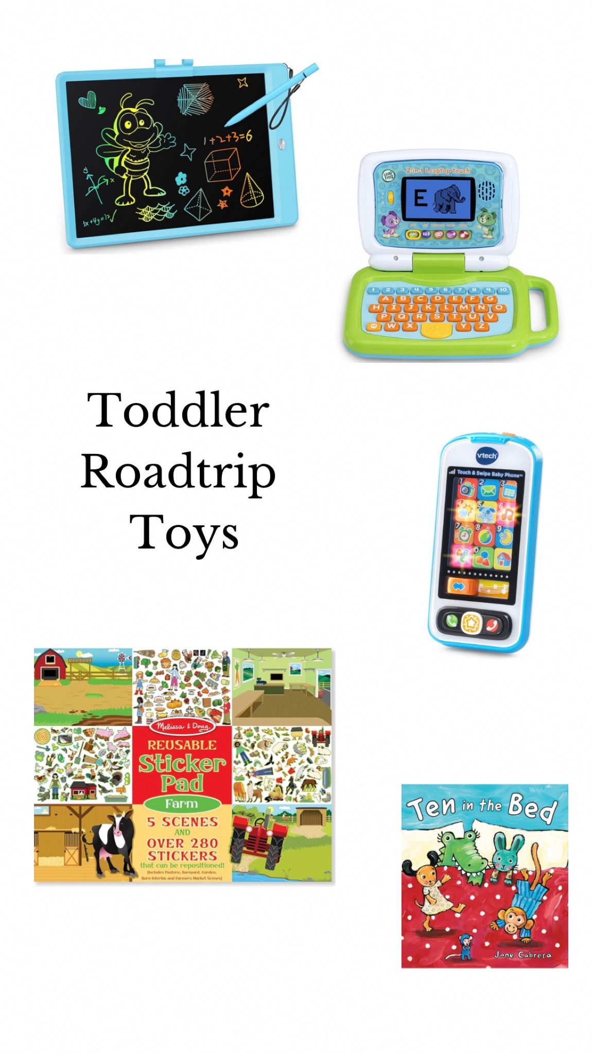 Bought Brooks some toys to distribute during our roadtrip down to FL! ☀️ 