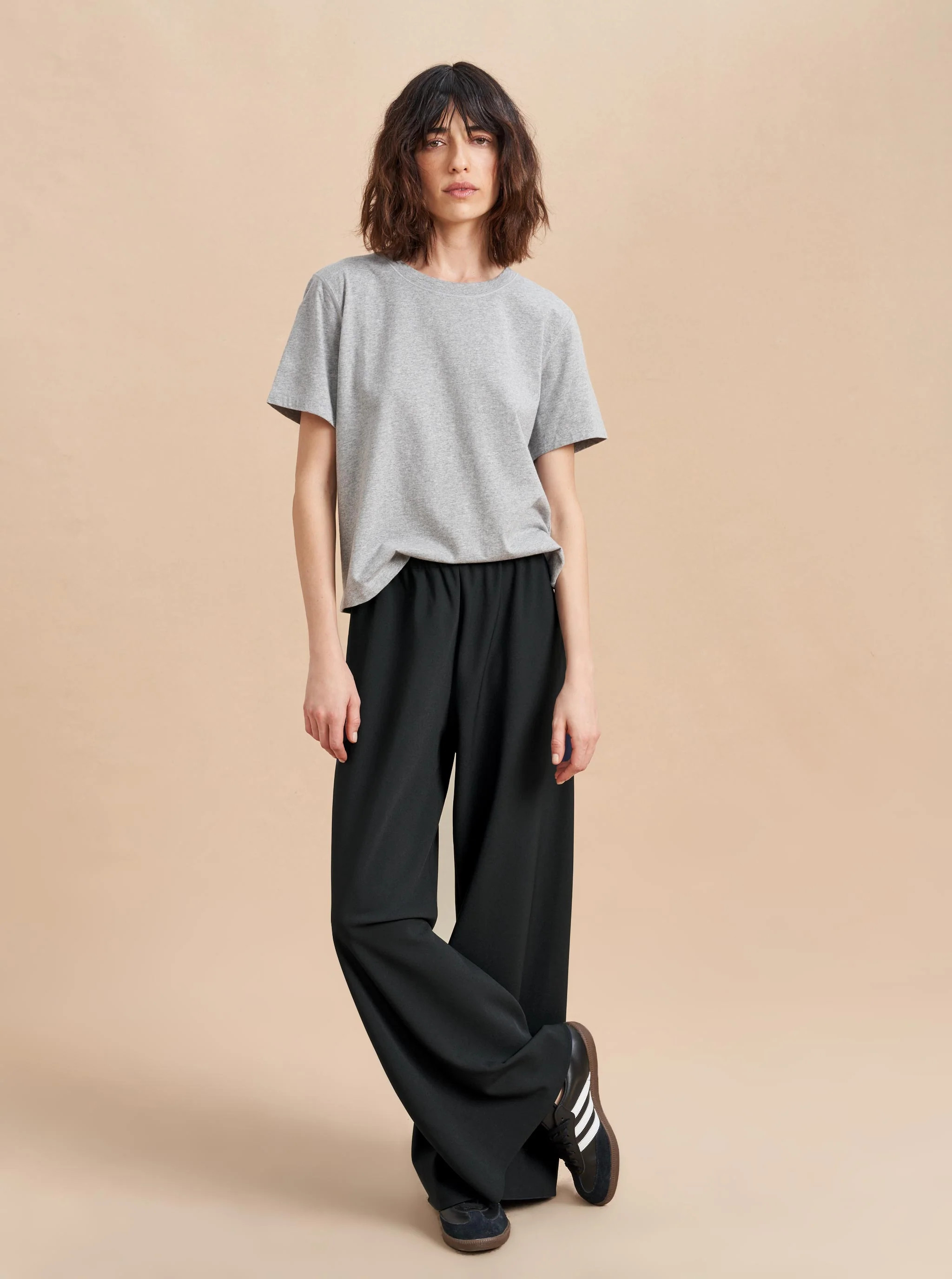 Black crepe Colby Pant | La Ligne | La Ligne