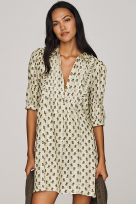 Tallulah 100% Cotton Mini Dress | Anthropologie (US)