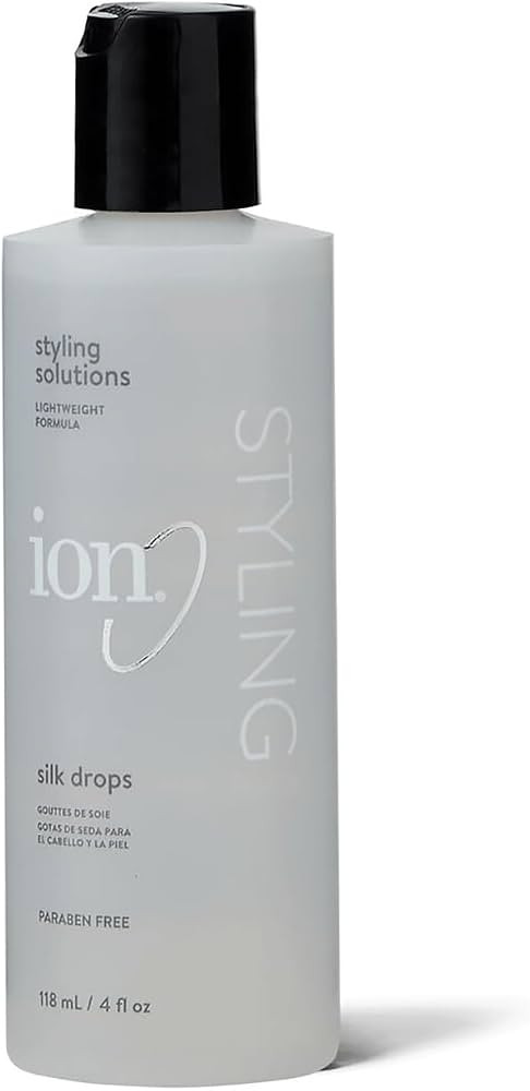 ion Silk Drops, Adds Shine & Softness, Lightweight Formula, Frizz Control, Infused with Silk Prot... | Amazon (US)